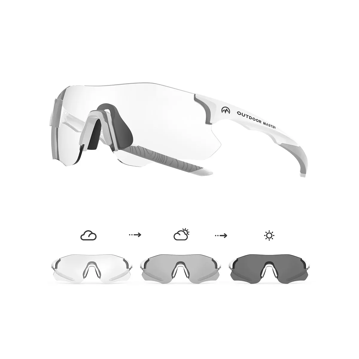 HawkSharp HD Photochromic Sport Sunglasses