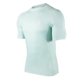 HUGE SPORTS UPF50  Men’s Short Sleeve Rash Guard  - Green