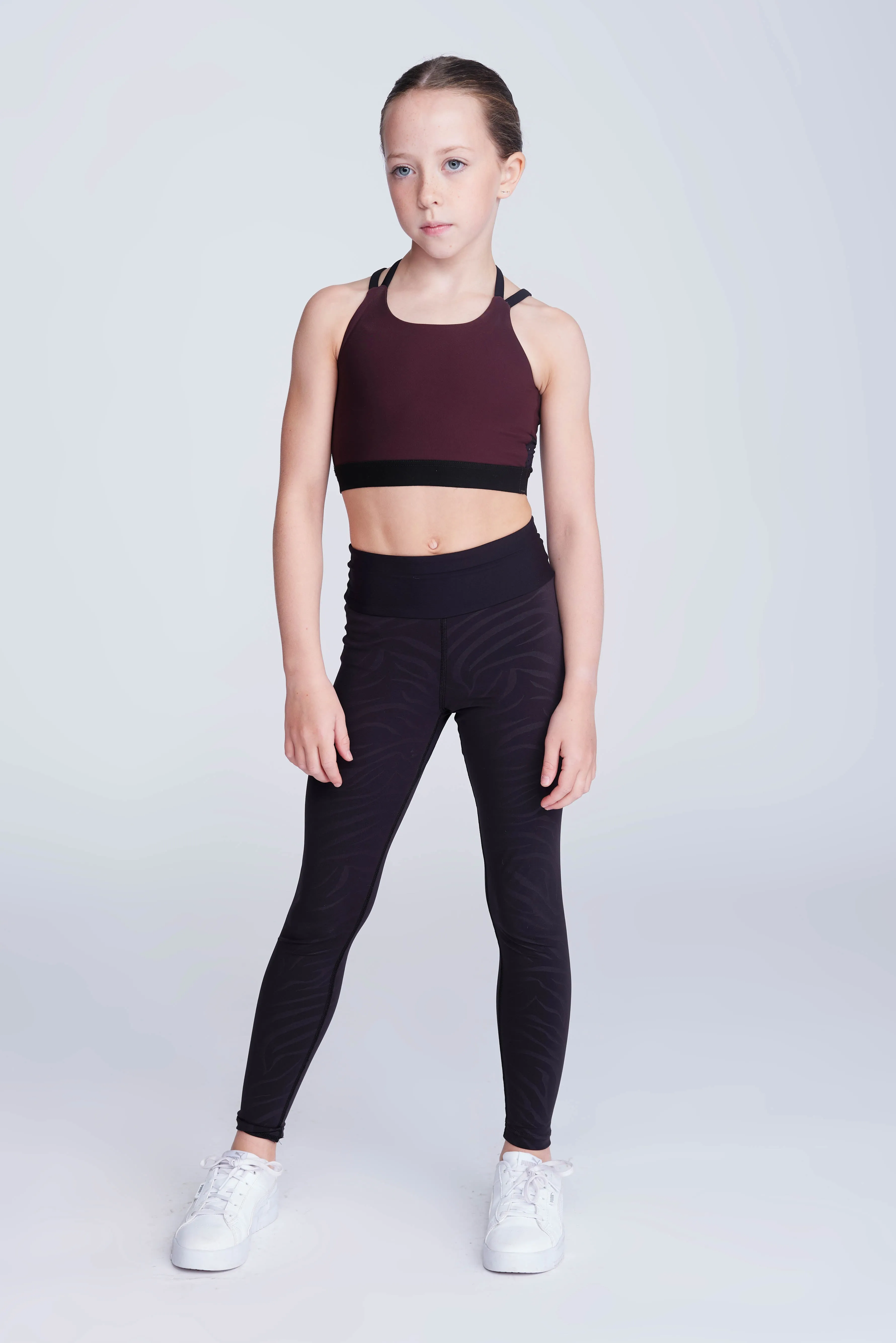 Ignite Sports Bra in Truffle