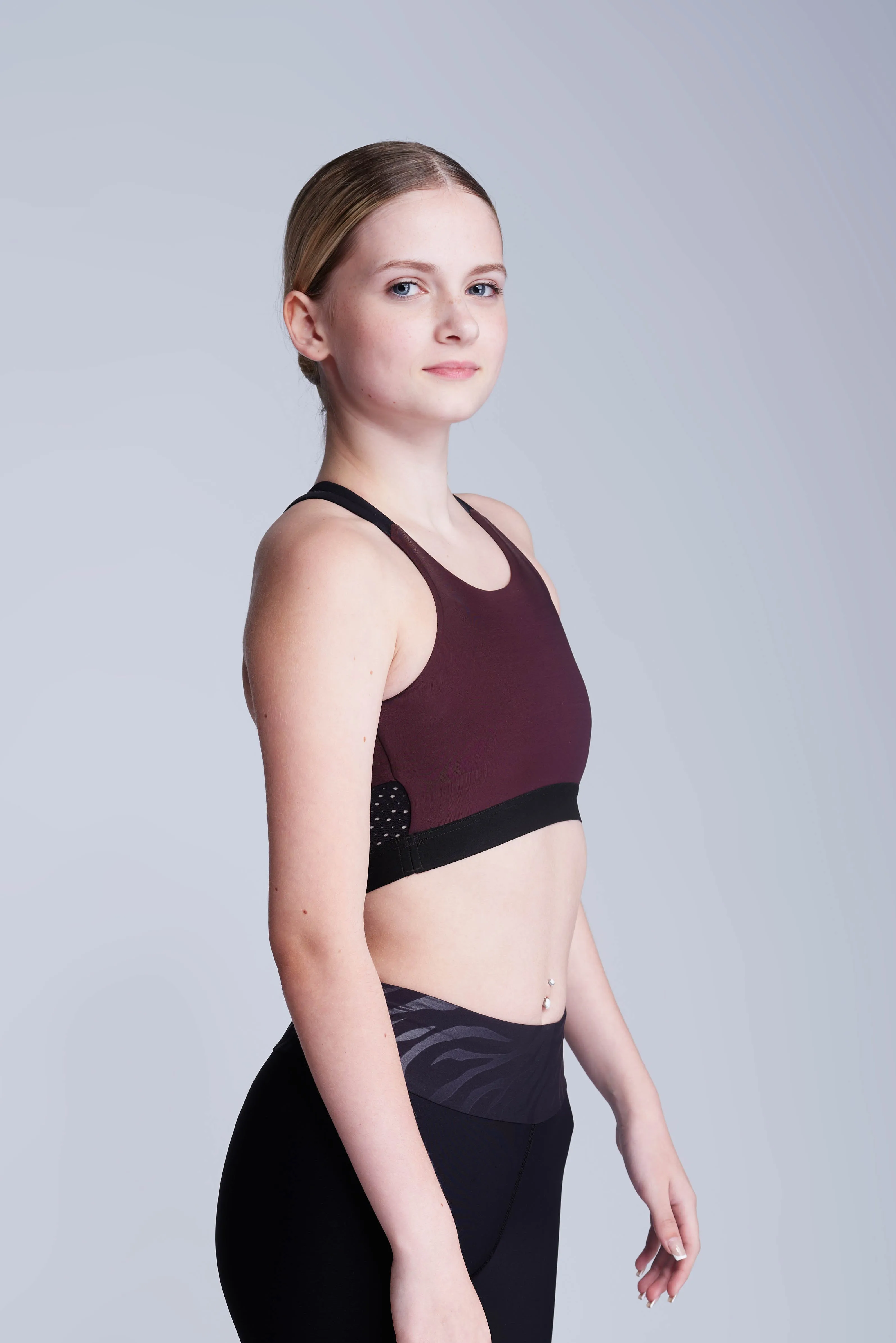 Ignite Sports Bra in Truffle