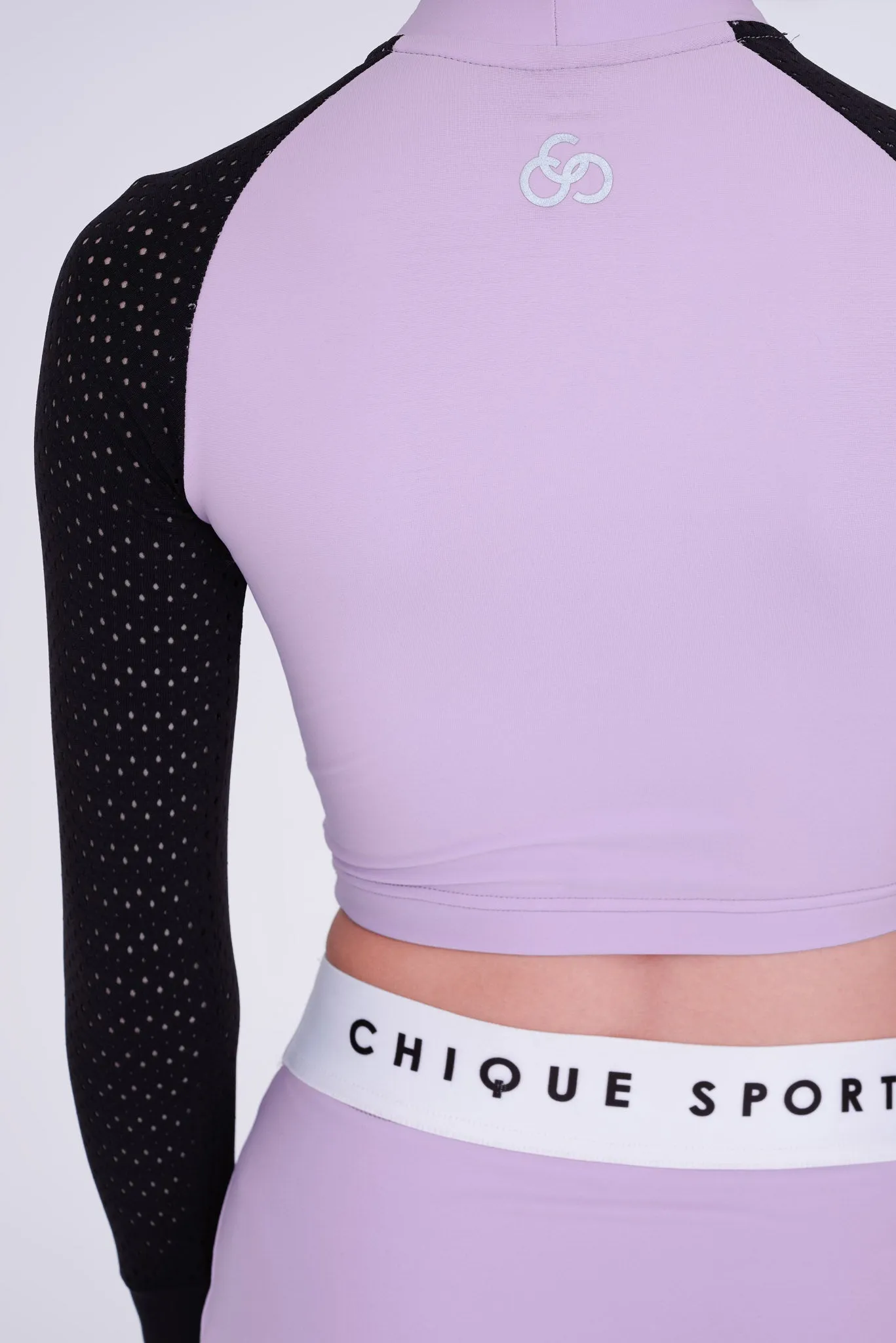 Inspire Crop Top in Amethyst