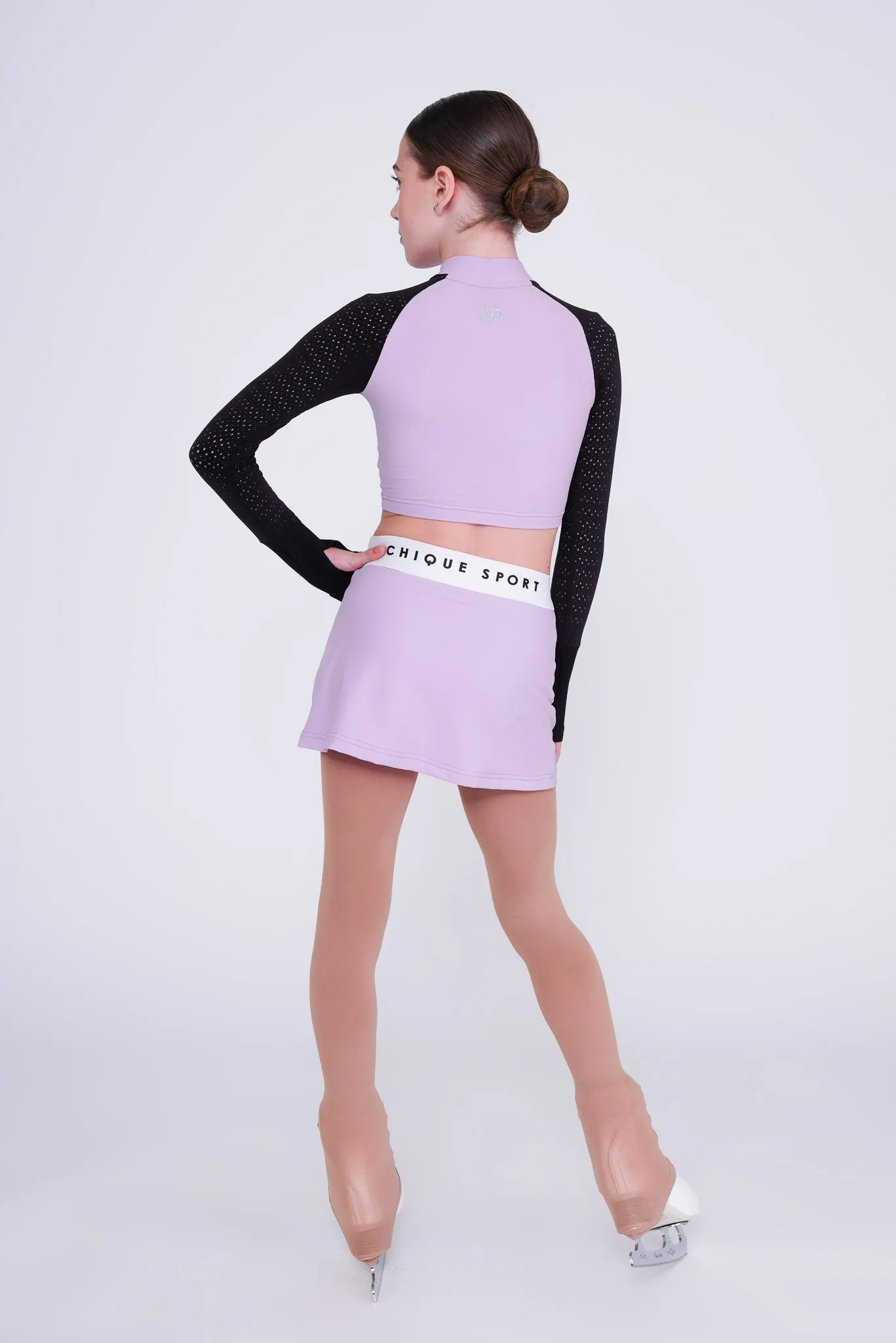 Inspire Crop Top in Amethyst