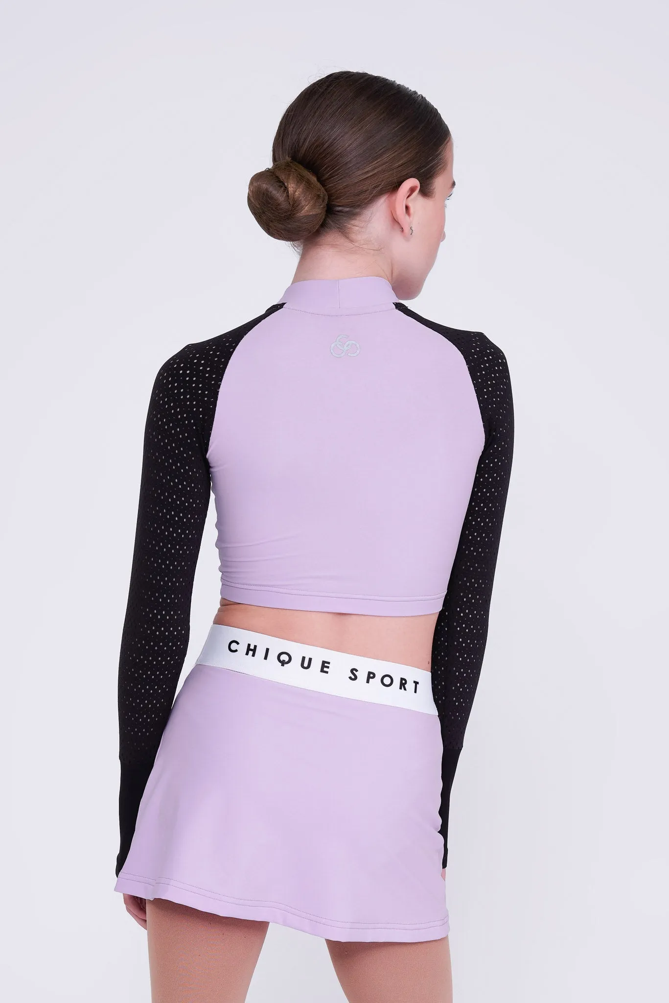 Inspire Crop Top in Amethyst