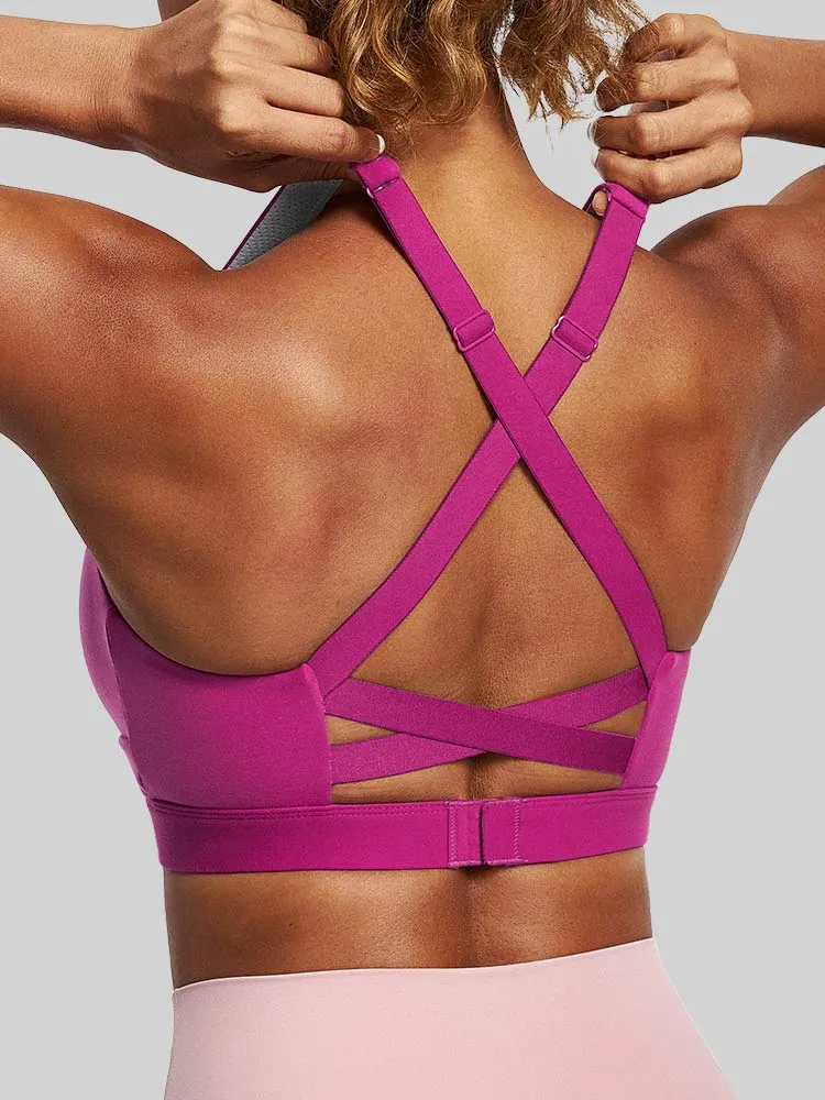 IUGA High Impact Criss-Cross Back Sports Bras