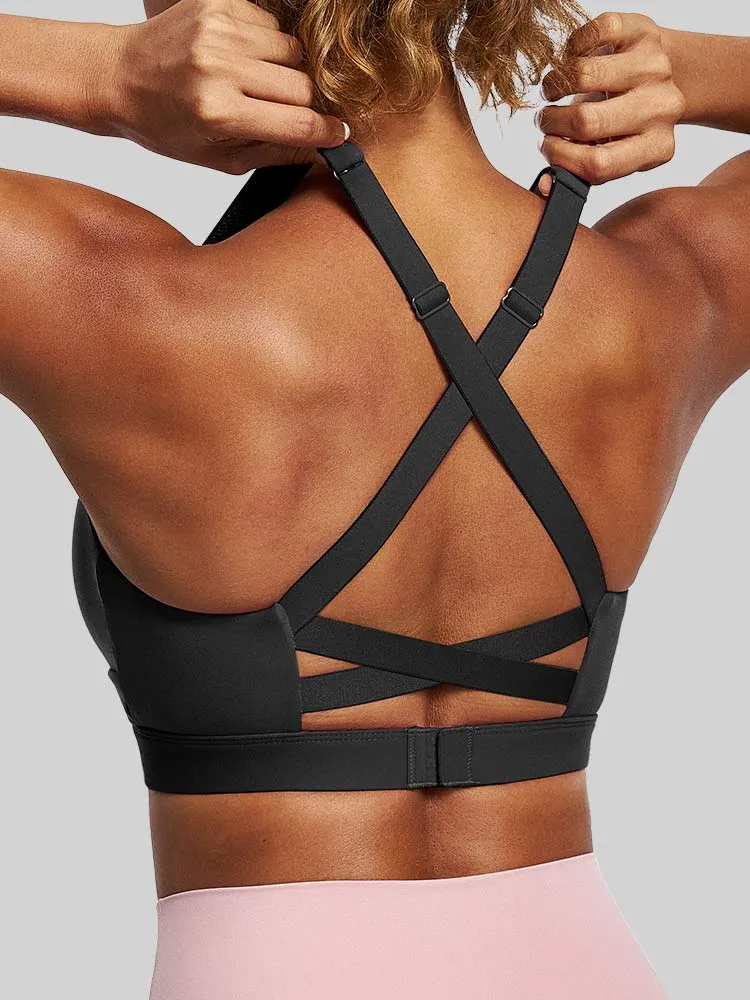 IUGA High Impact Criss-Cross Back Sports Bras