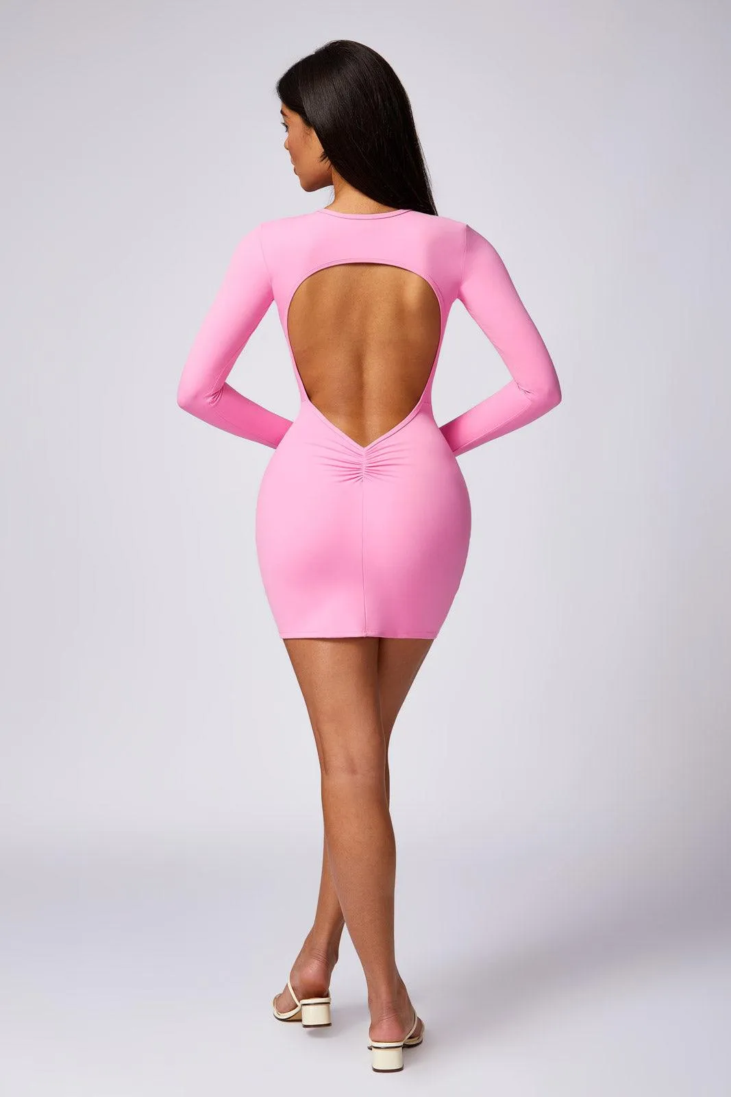 Kennedy Mini Dress - Pink (FINAL SALE)