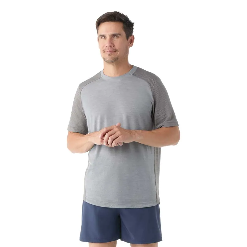 Men's Active Mesh Short Sleeve Tee - Light Heather Grey