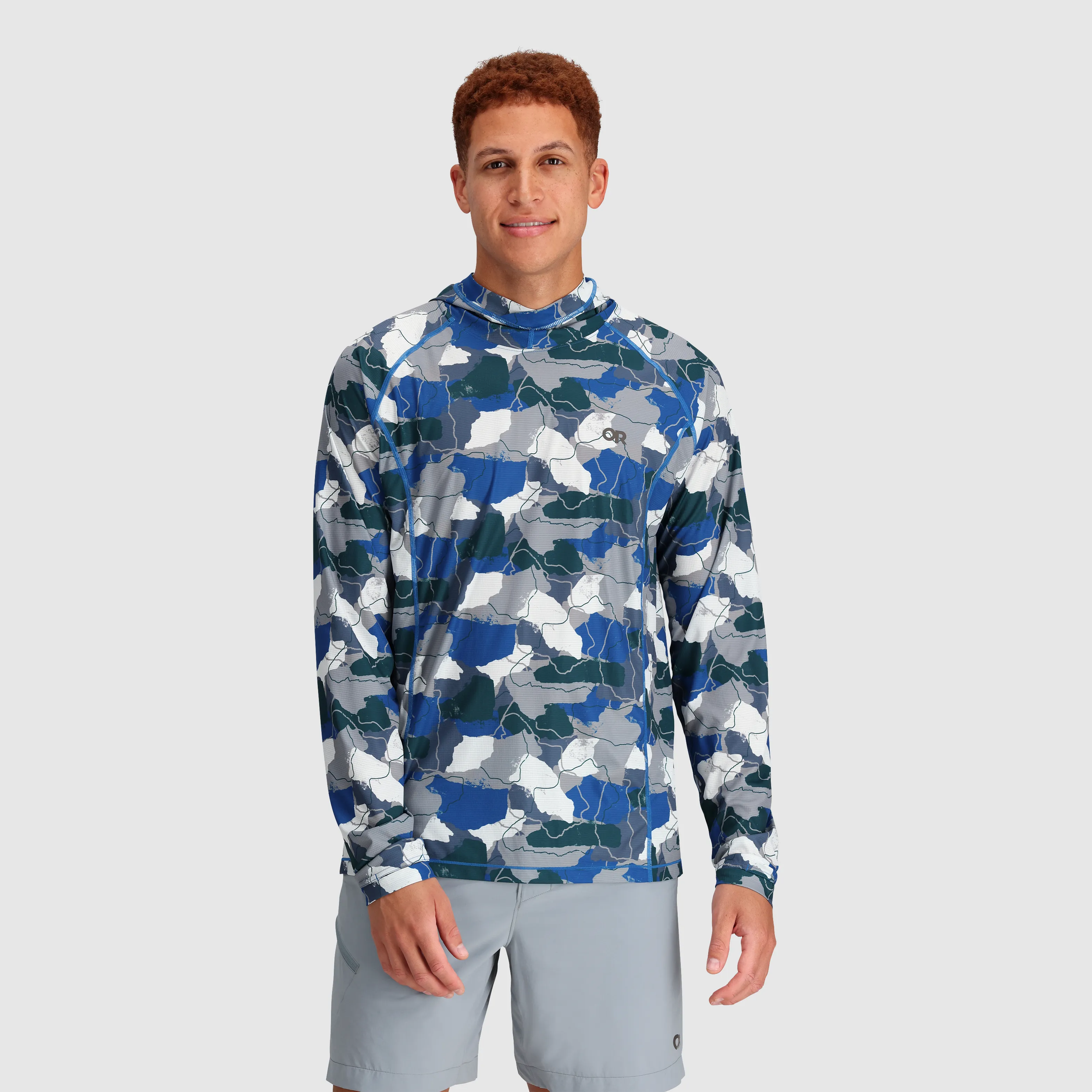 Men's Echo Printed Hoodie