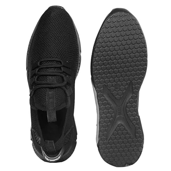 Mesh Material Casual Sports Running Lace-Up Shoes For Men's-JonasParamount