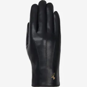 Musk - vegan leather gloves with fleece lining & touchscreen feature