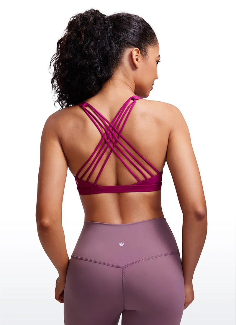 Nakedfeel Strappy Bra Low Cut