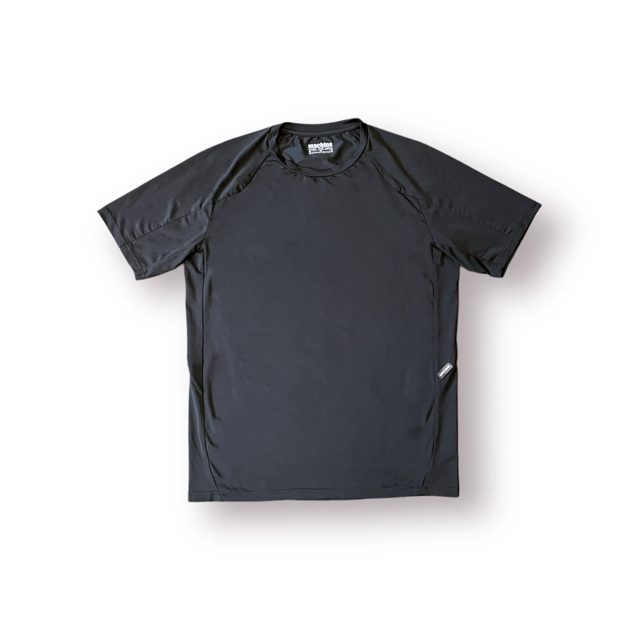 Nevins Performance Short Sleeve Top for Mens - Black