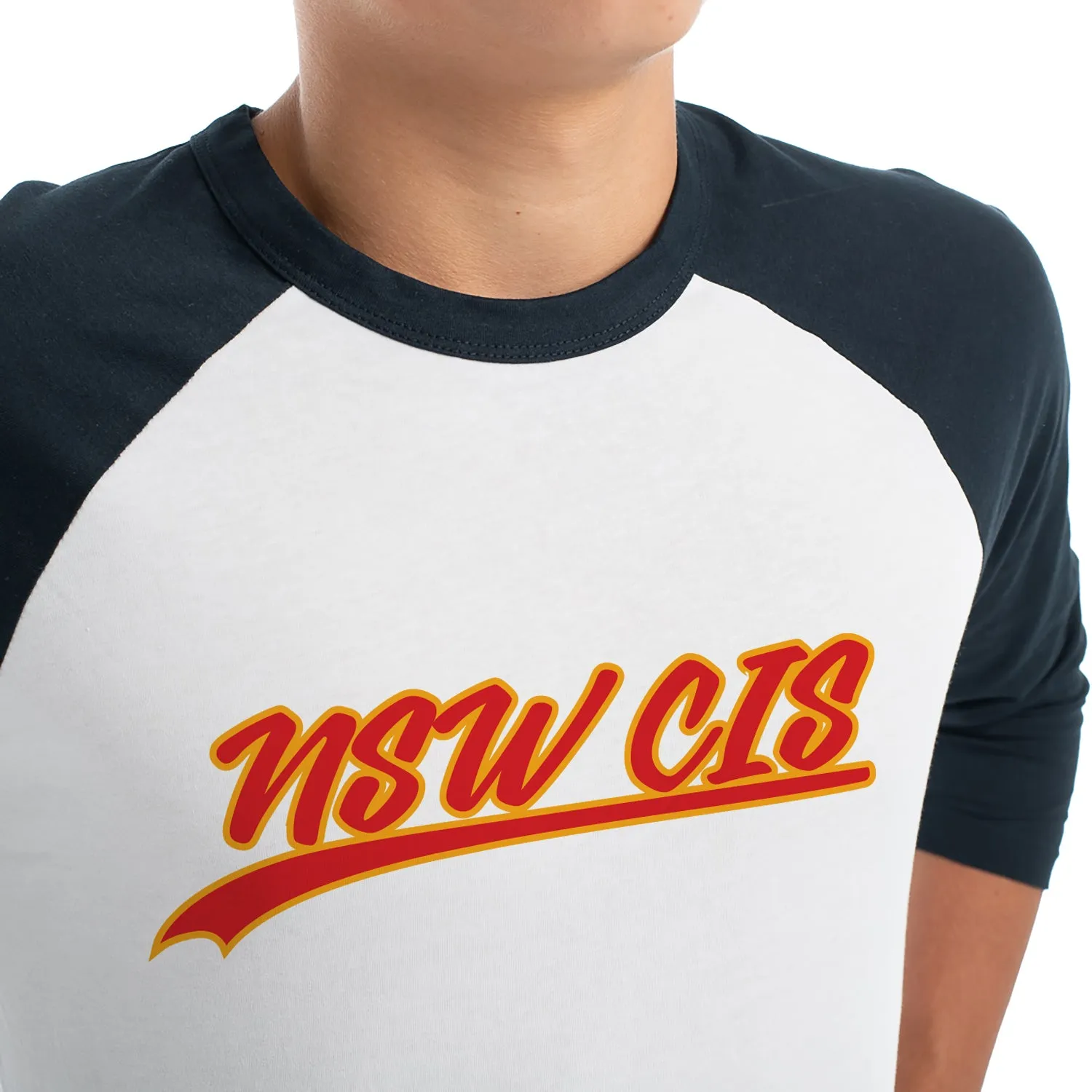 NSW CIS Baseball 3/4 Sleeve Tee