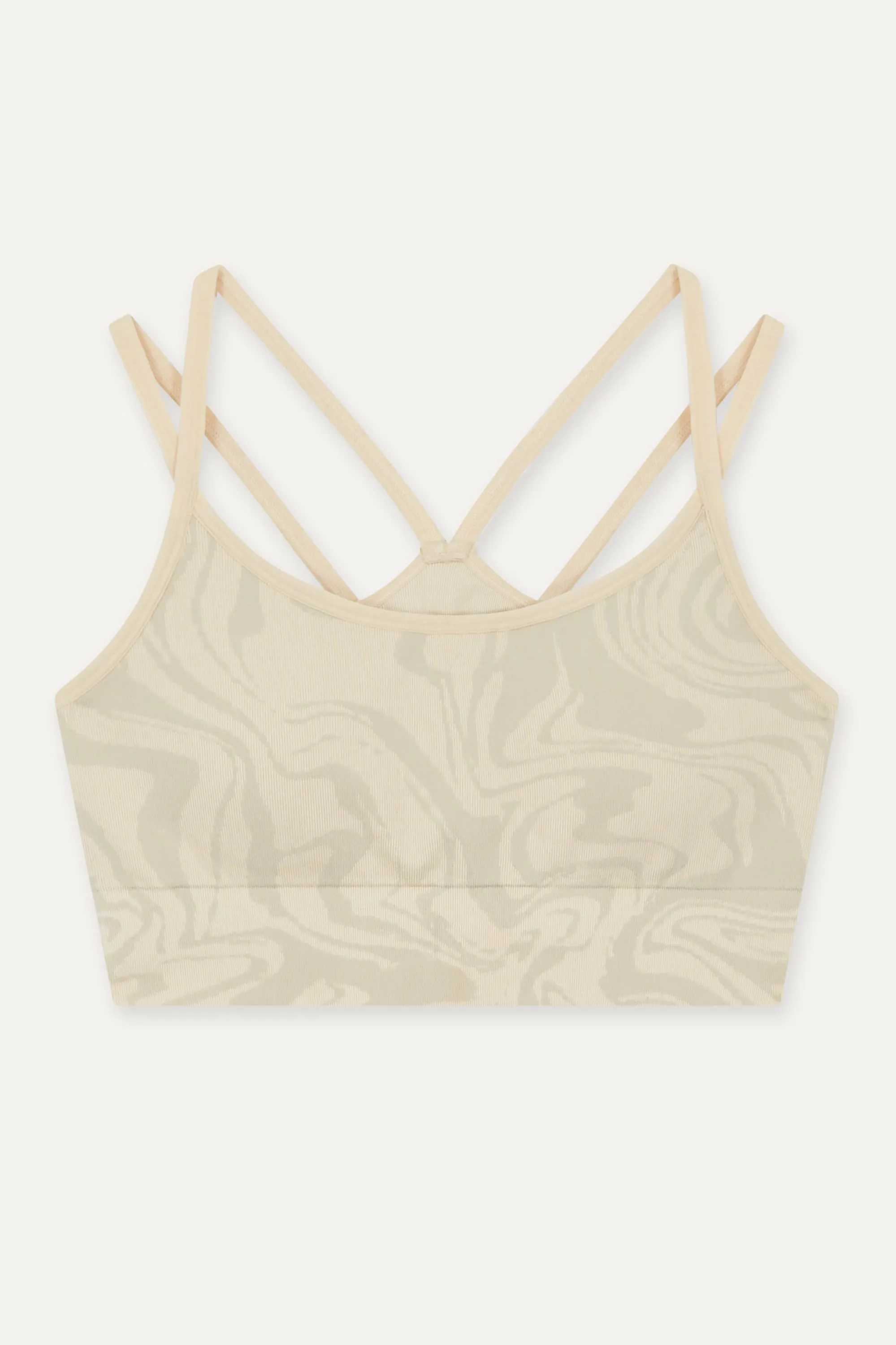 OCEAN SWIRL SPORTS BRA