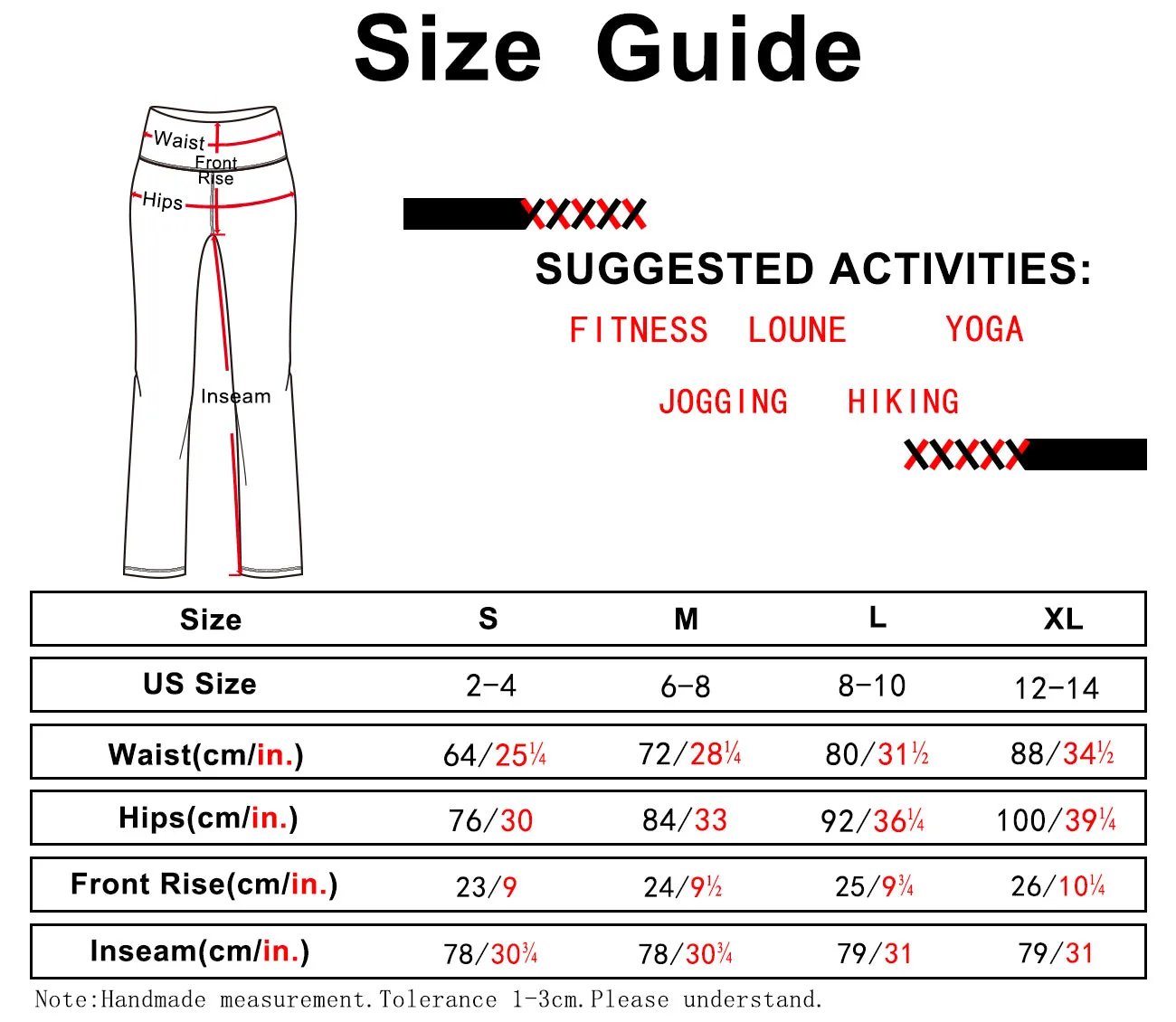 P43 icyzone Bootcut Yoga Pants for Women - Tummy Control Workout Athletic Exercise Gym Leggings