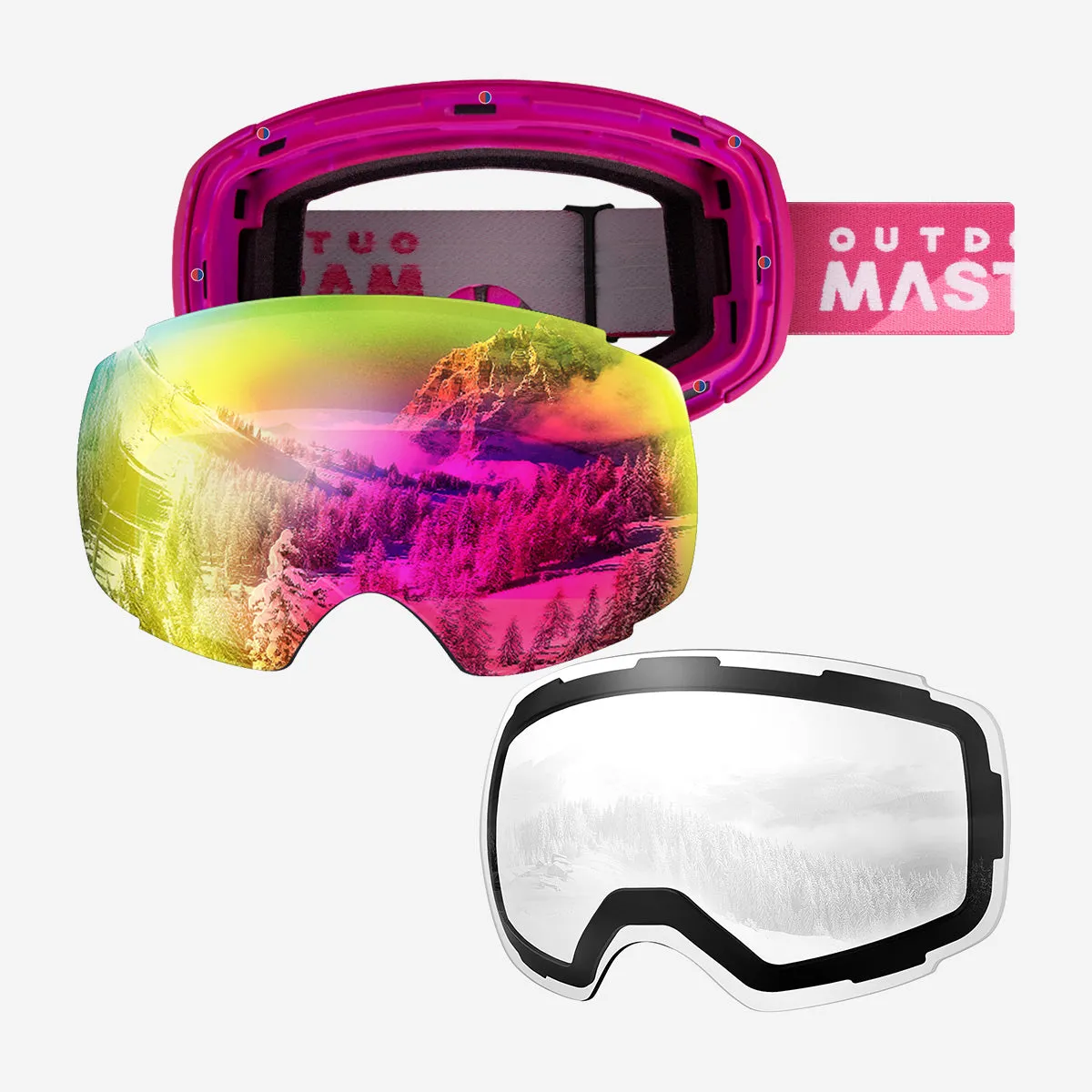 PRO Snow Goggles   Lens Bundle