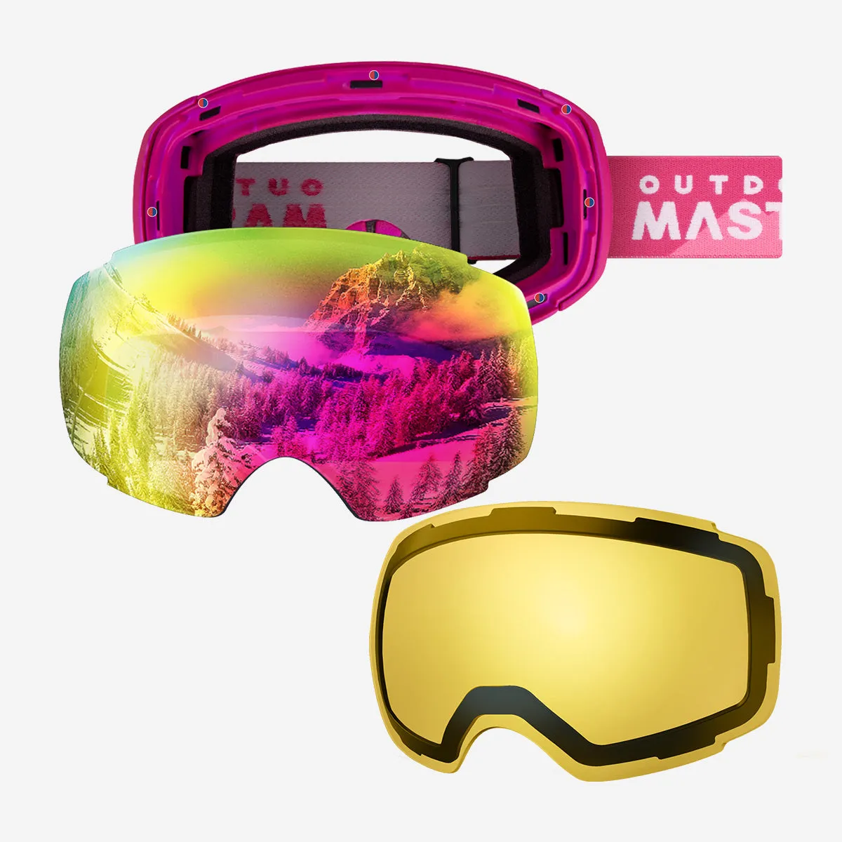 PRO Snow Goggles   Lens Bundle