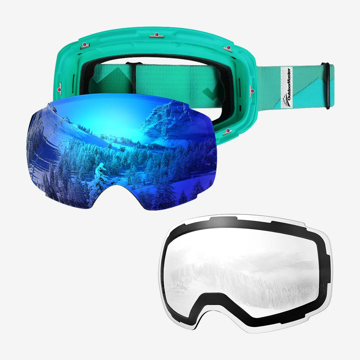 PRO Snow Goggles   Lens Bundle