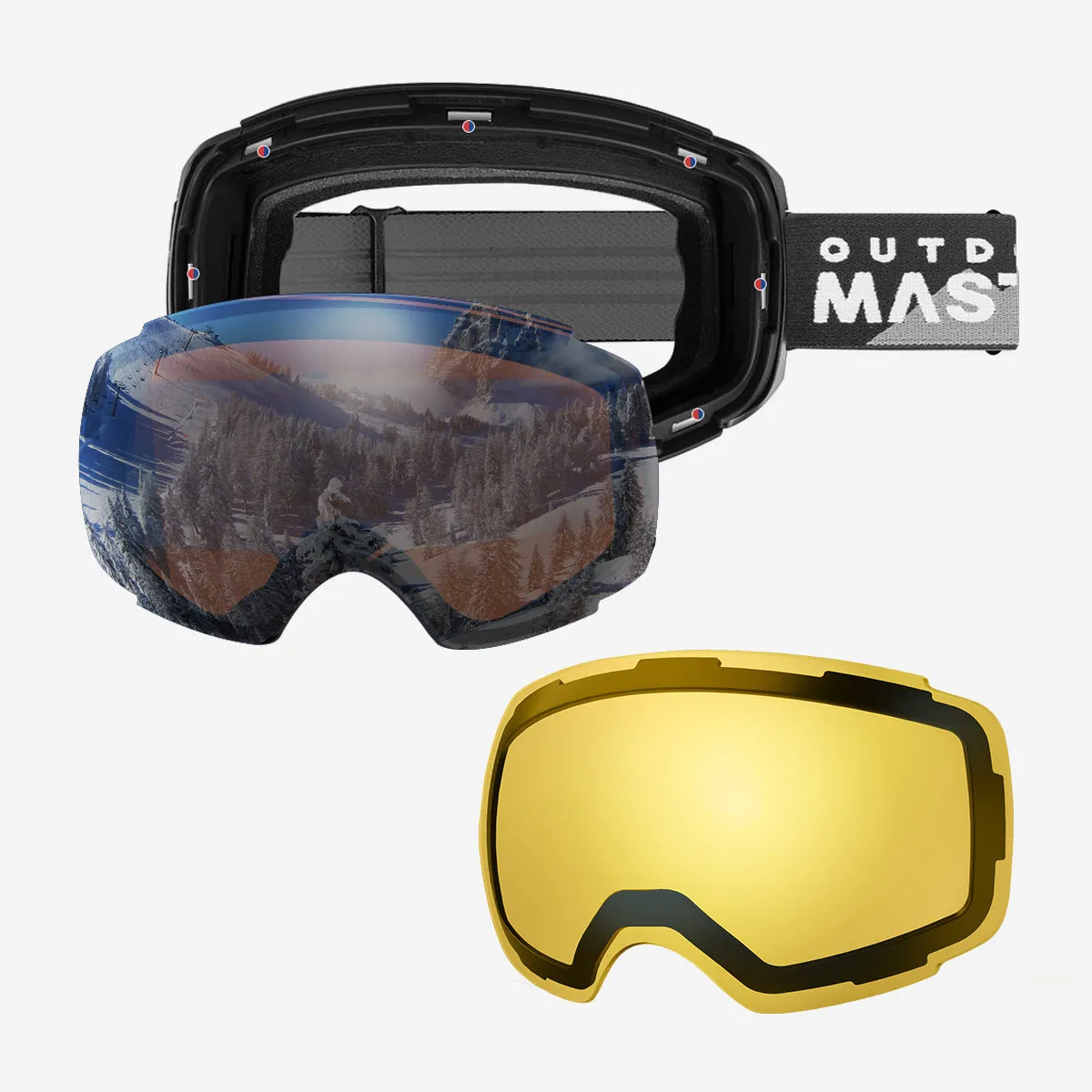 PRO Snow Goggles   Lens Bundle