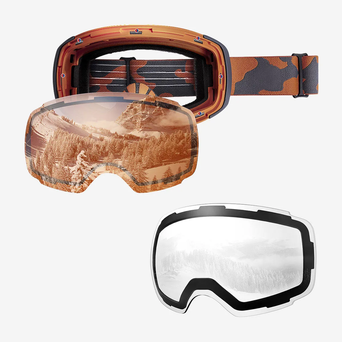 PRO Snow Goggles   Lens Bundle