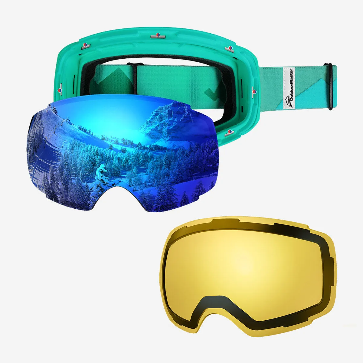 PRO Snow Goggles   Lens Bundle