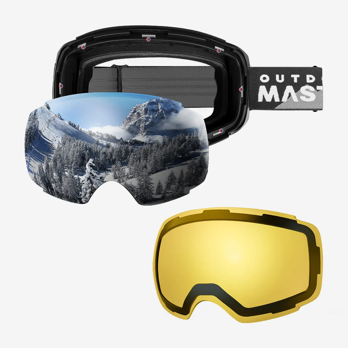 PRO Snow Goggles   Lens Bundle