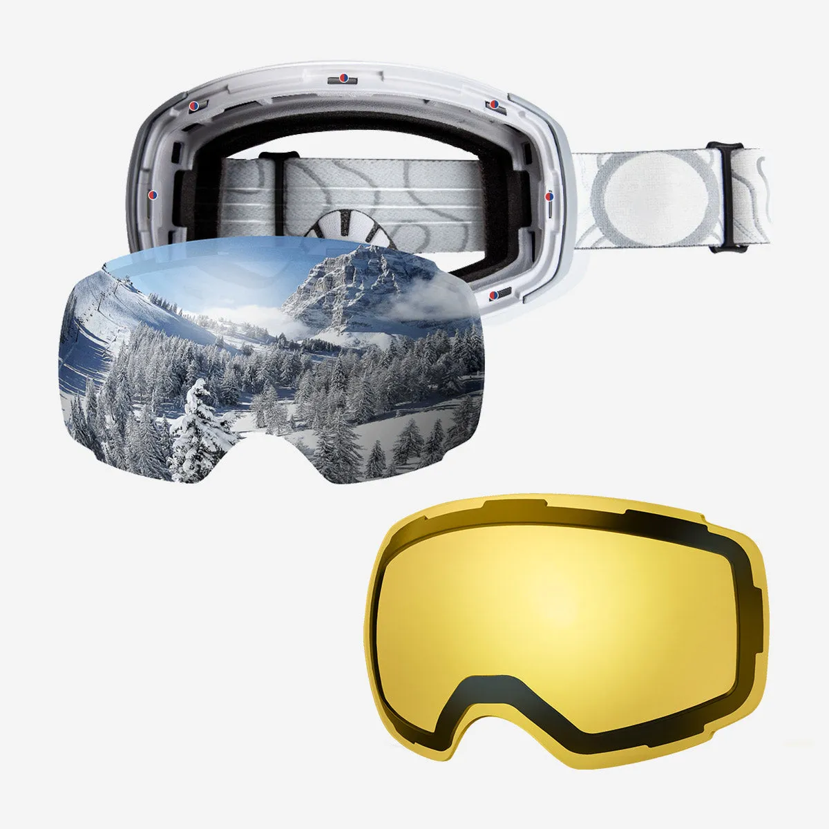 PRO Snow Goggles   Lens Bundle