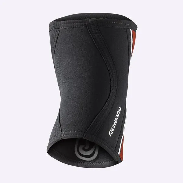 Rehband - RX Elbow Sleeve - 5mm - Orange/Black - PAIR