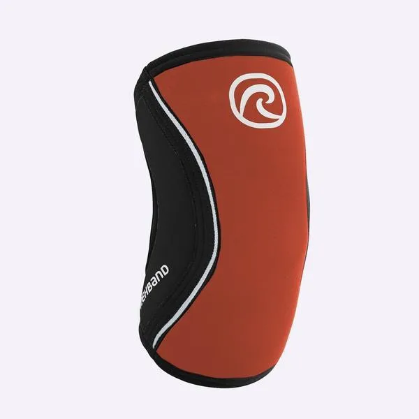 Rehband - RX Elbow Sleeve - 5mm - Orange/Black - PAIR