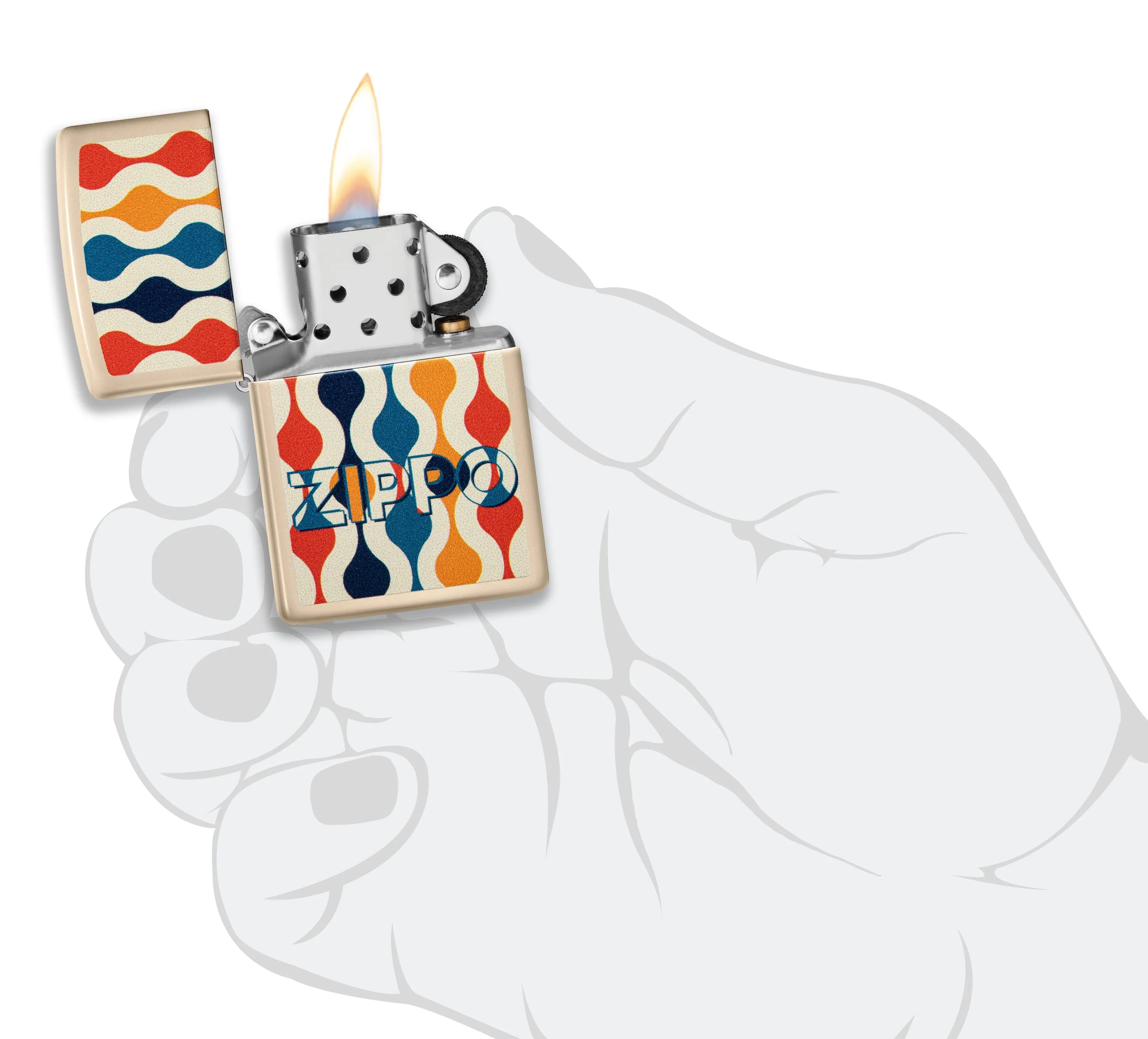 Retro Zippo Design