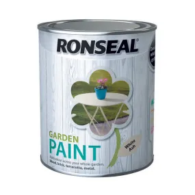 Ronseal Garden Paint 750ml White Ash