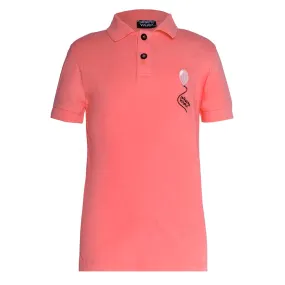 Rood poloshirt voor kinderen