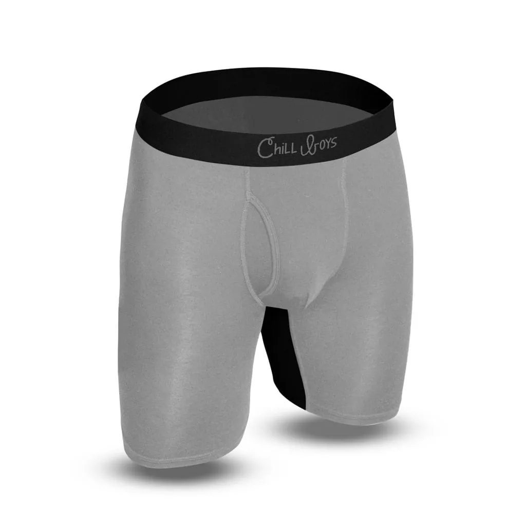 Soft Bamboo Boxer Briefs with Anti-Chafing Glide Zone