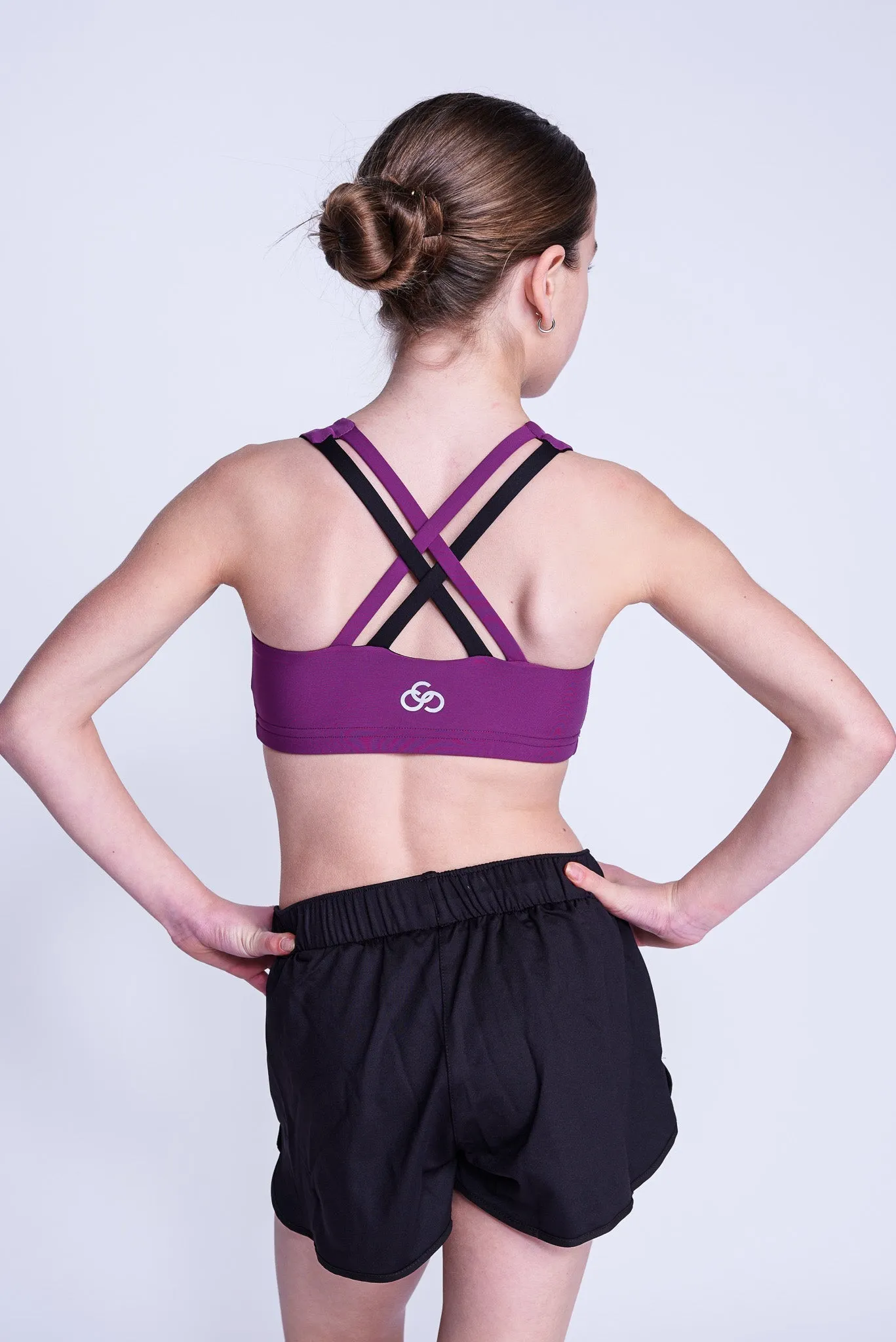 Sports Bra in Berry