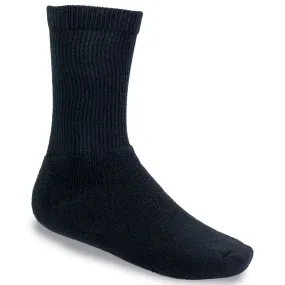 Stone Peak Crew Youth Socks - Black 3 pack