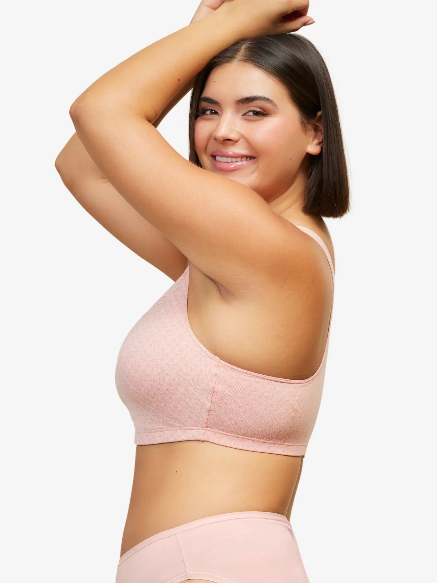 The Serena - Cotton Wirefree Sports Bra