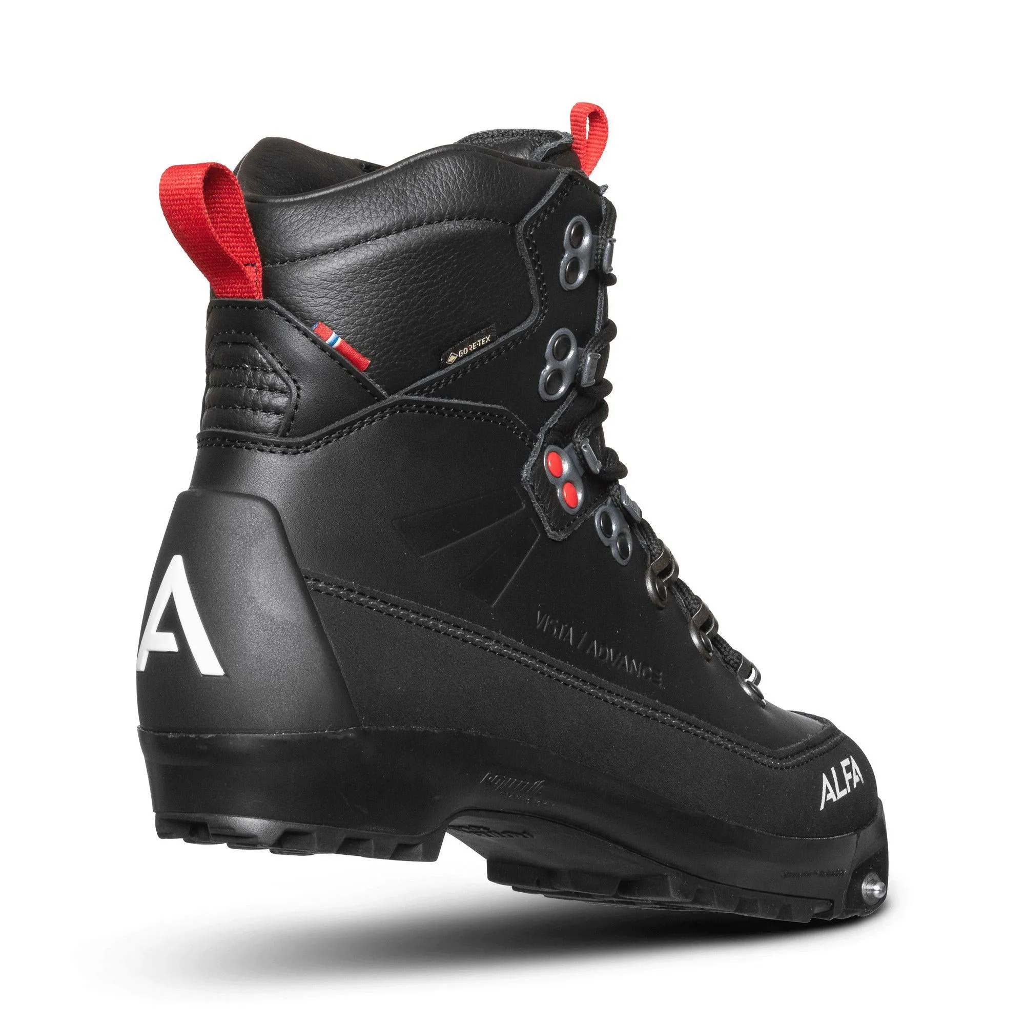 Vista Advance GTX W - Xplor ski boot leather - BLACK