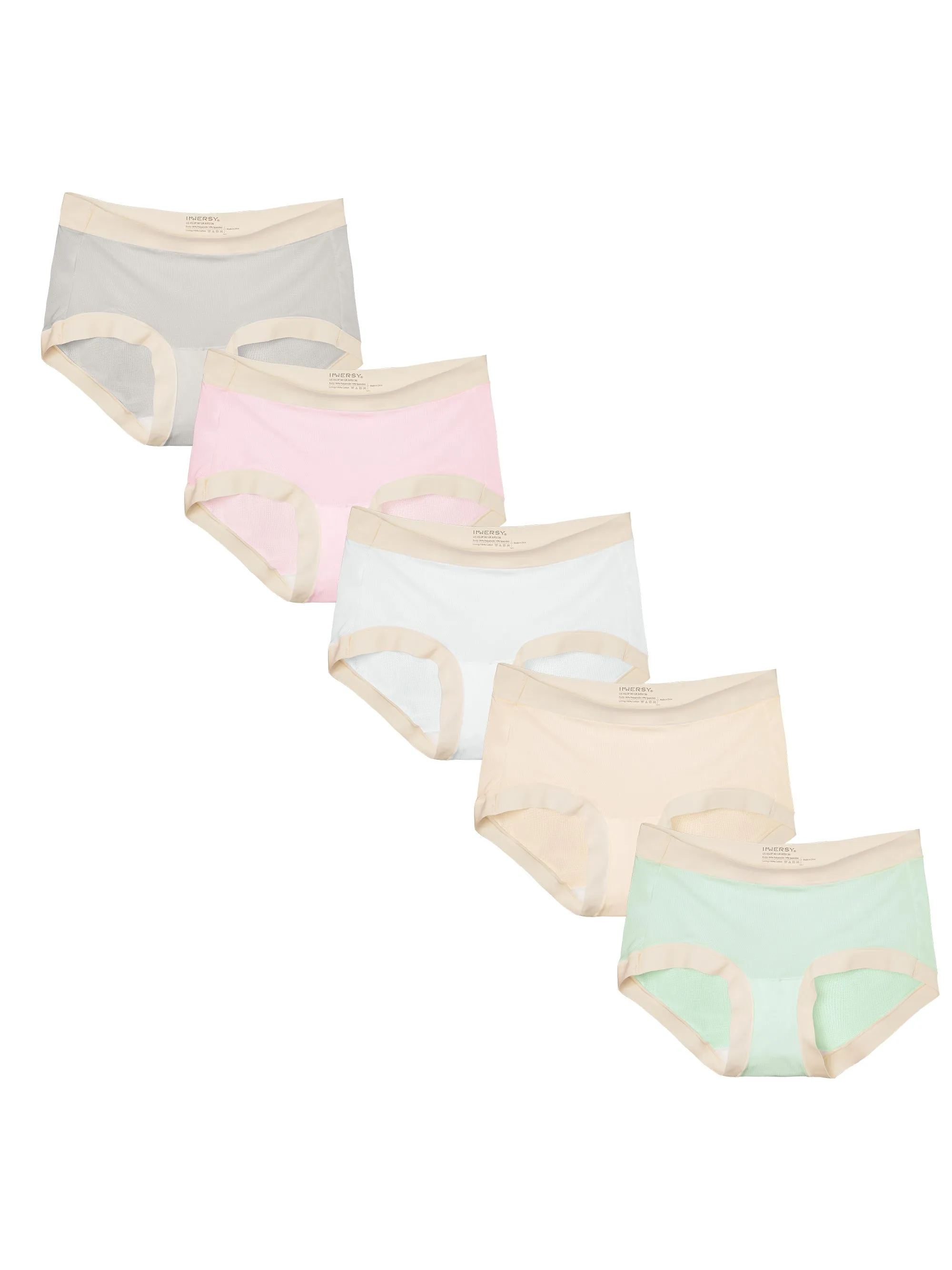 Women's Quick Dry Hipster Panties 5-Pack（Copy）