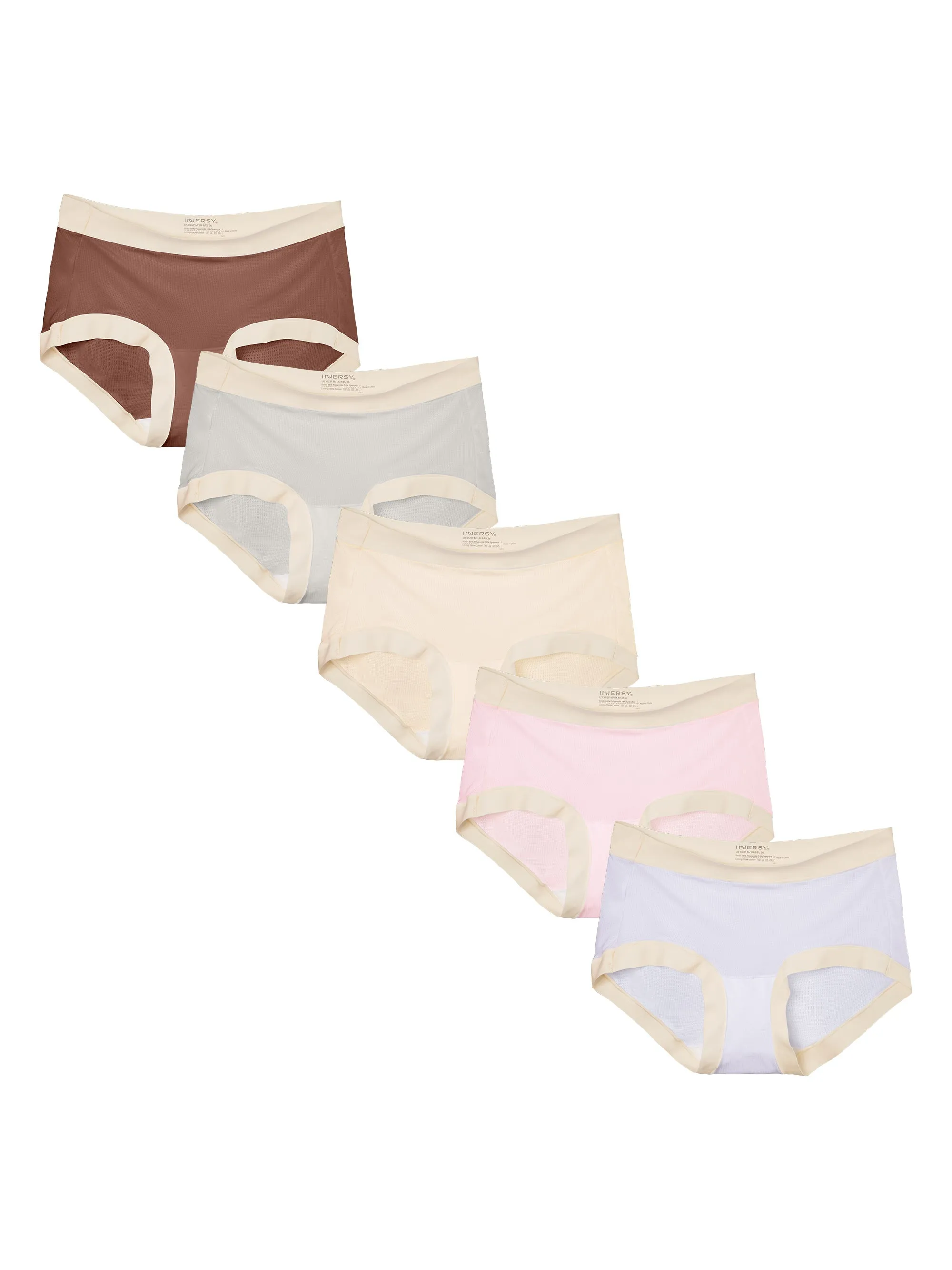 Women's Quick Dry Hipster Panties 5-Pack（Copy）