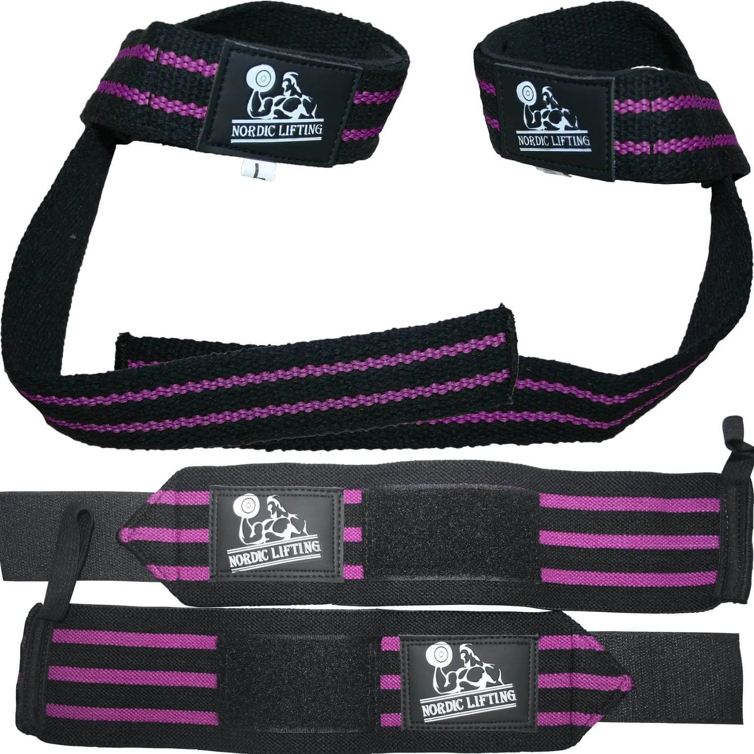 Wrist Wraps & Lifting Straps Bundle